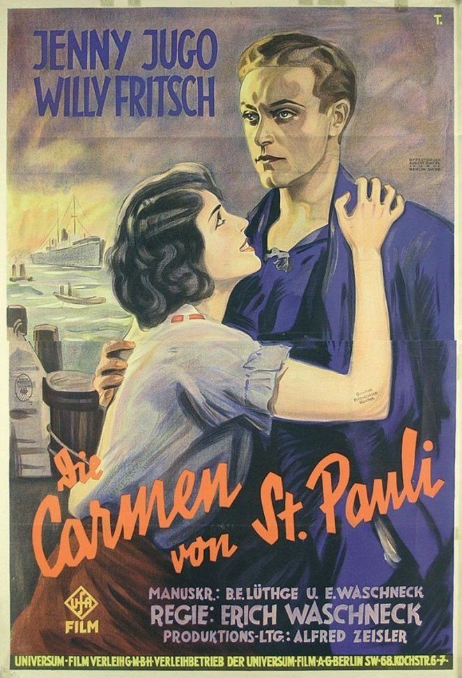 Die Carmen von St. Pauli - Plakáty
