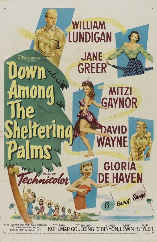 Down Among the Sheltering Palms - Plakáty