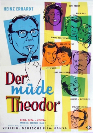 Der müde Theodor - Plakáty
