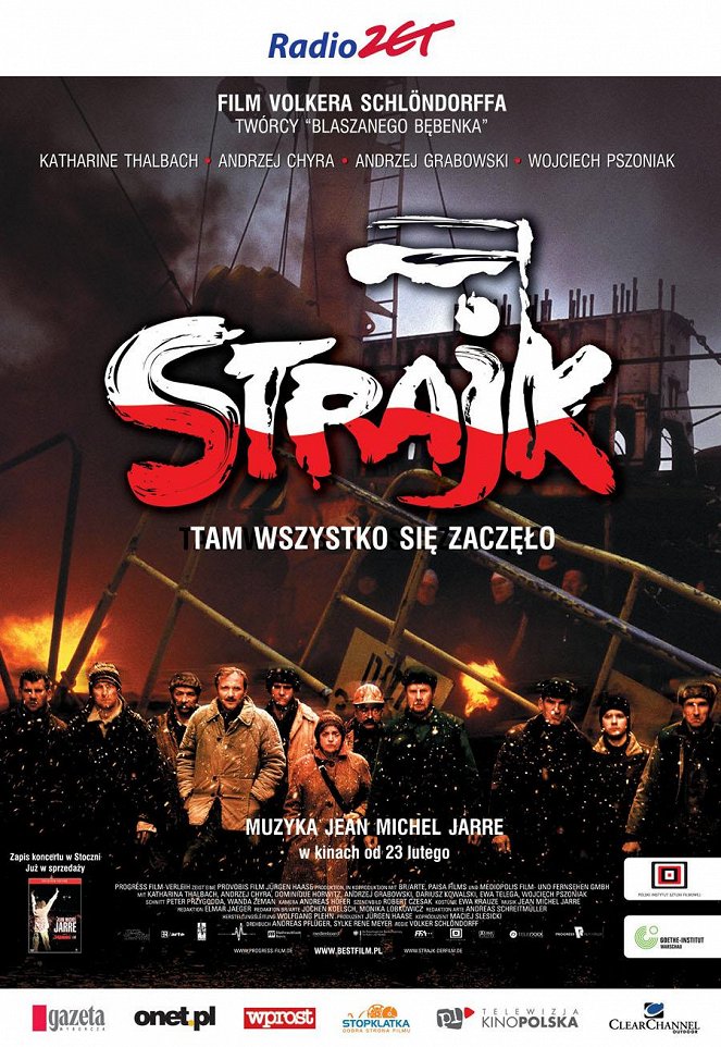 Strajk - Die Heldin von Danzig - Plakáty