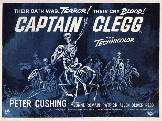 Captain Clegg - Plakáty