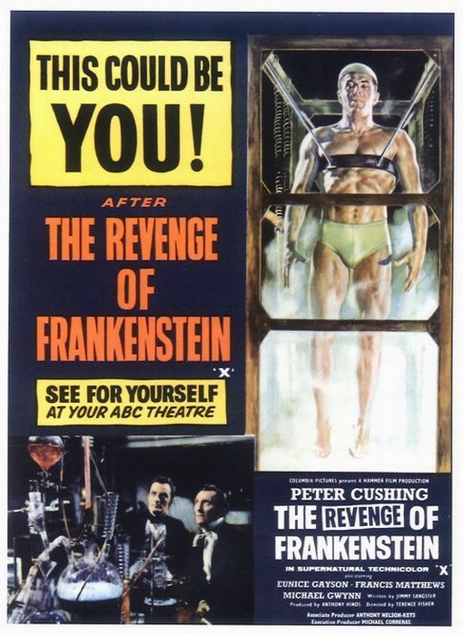 Frankensteinova pomsta - Plakáty