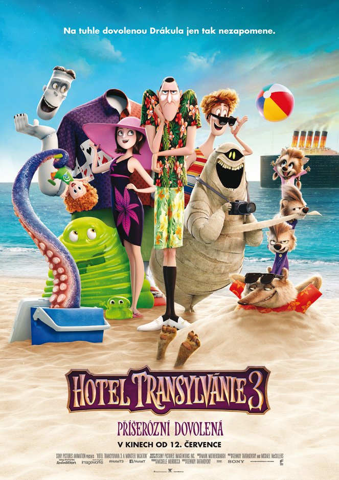 Hotel Transylvánie 3: Příšerózní dovolená - Plakáty