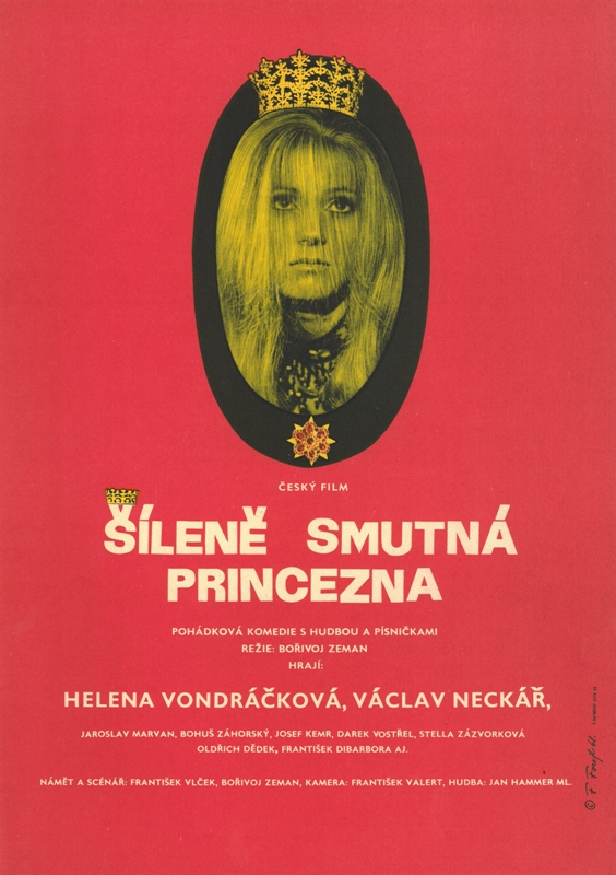 Šíleně smutná princezna - Plakáty