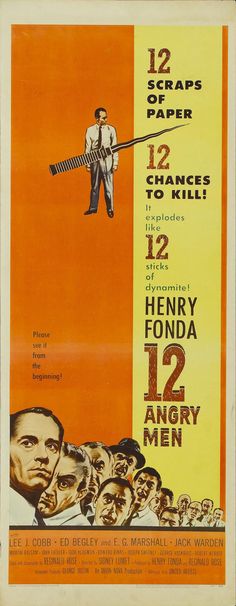Dvanáct rozhněvaných mužů - Plakáty
