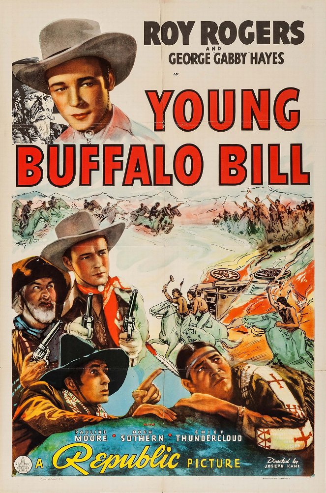 Young Buffalo Bill - Plakáty