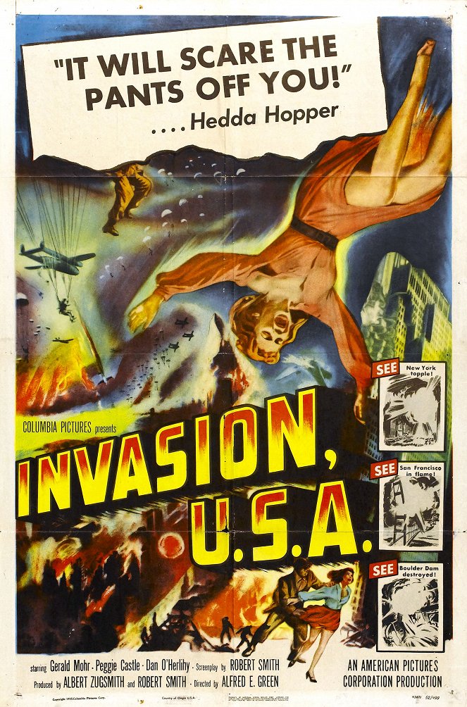 Invasion, U.S.A. - Plakáty