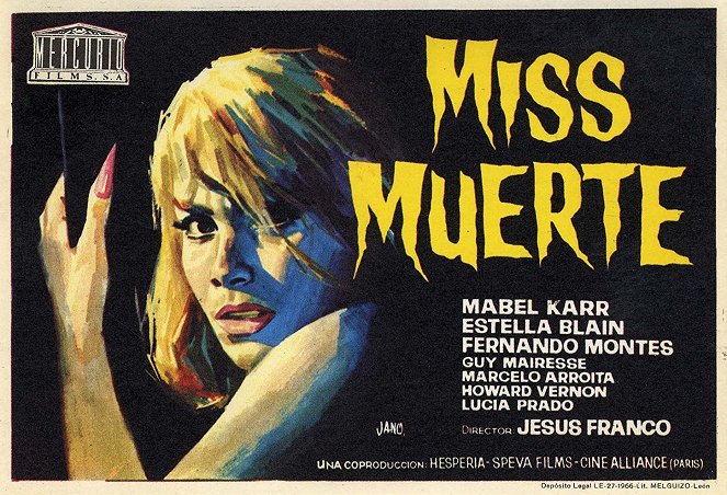 Miss Muerte - Plakáty