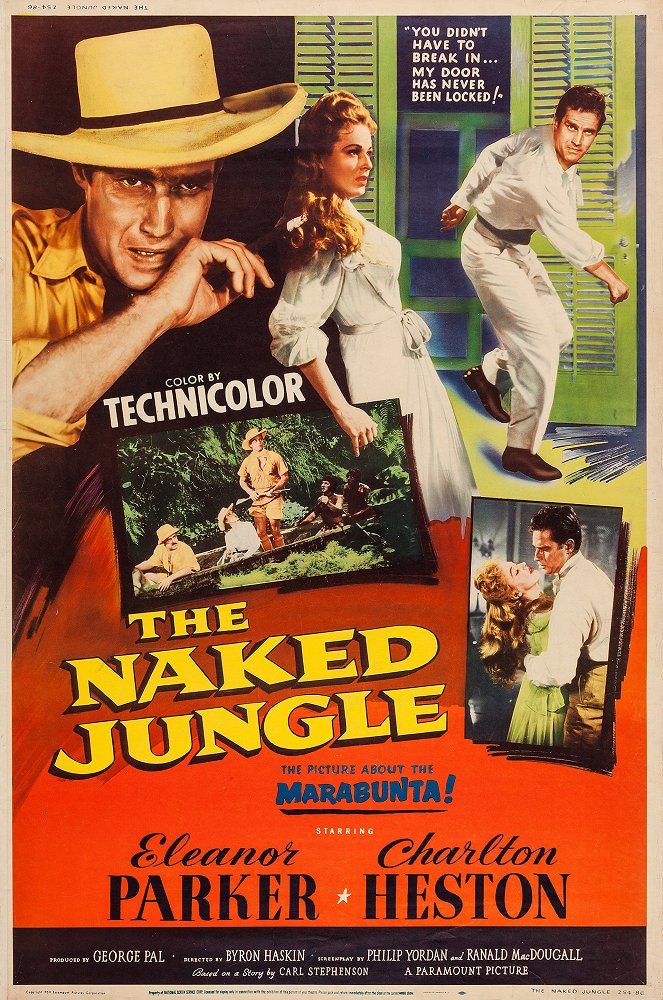 The Naked Jungle - Plakáty