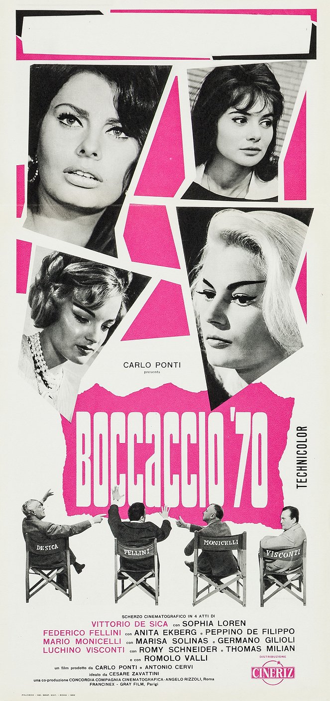 Boccaccio '70 - Plakáty