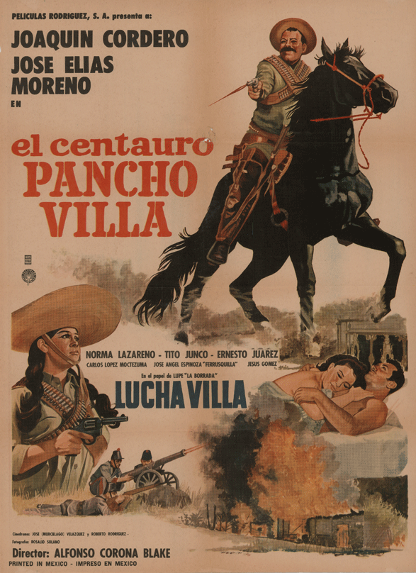El centauro Pancho Villa - Plakáty