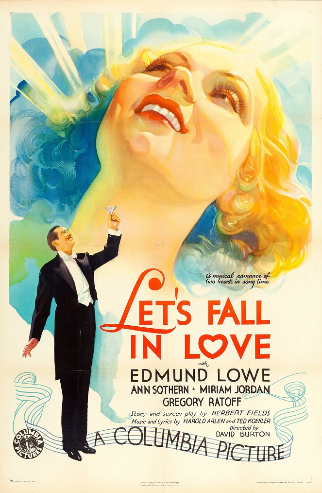 Let's Fall in Love - Plakáty