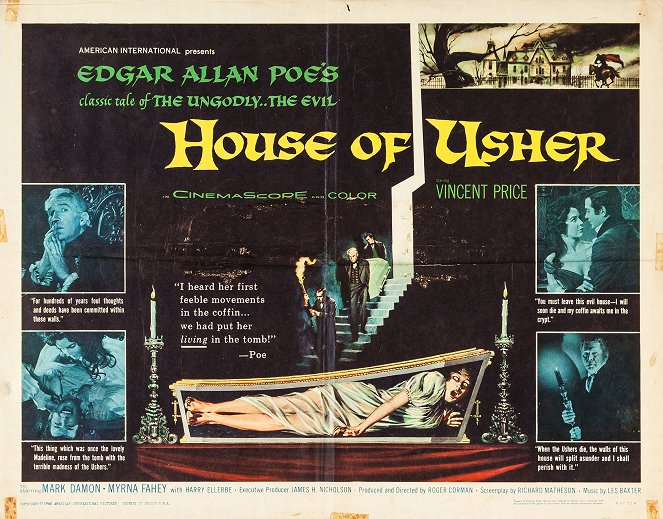 Zánik domu Usherů - Plakáty
