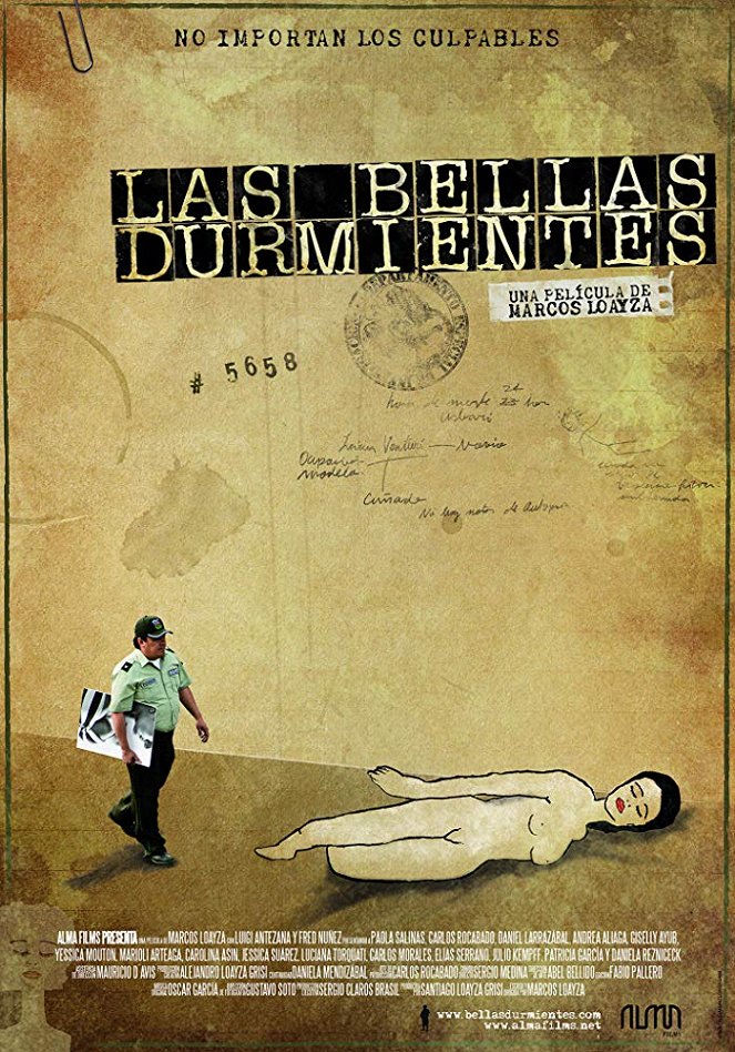 Las bellas Durmientes - Plakáty