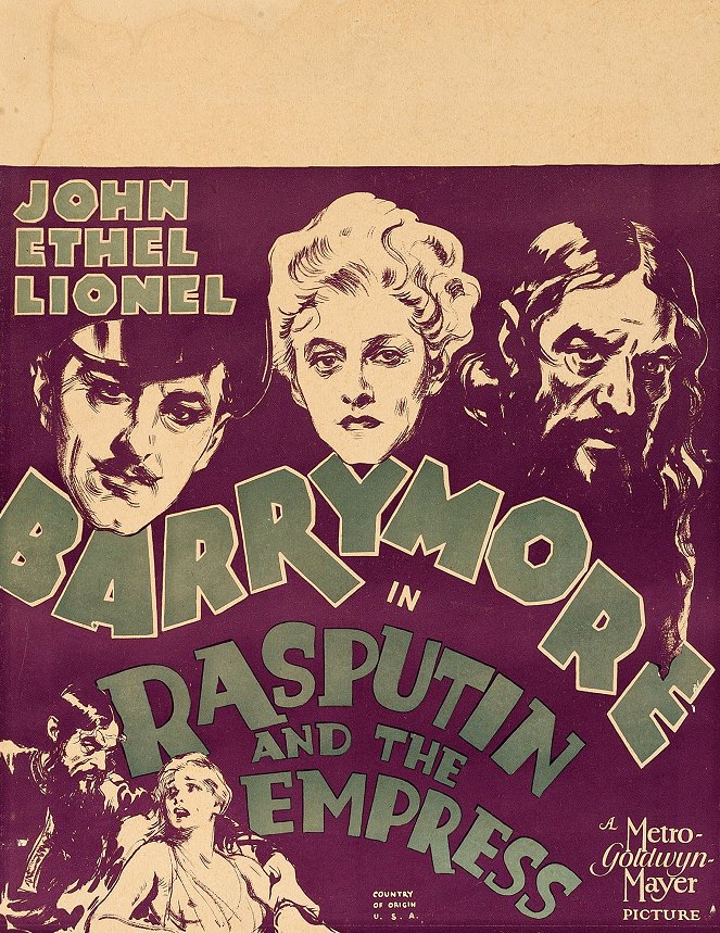 Rasputin and the Empress - Plakáty