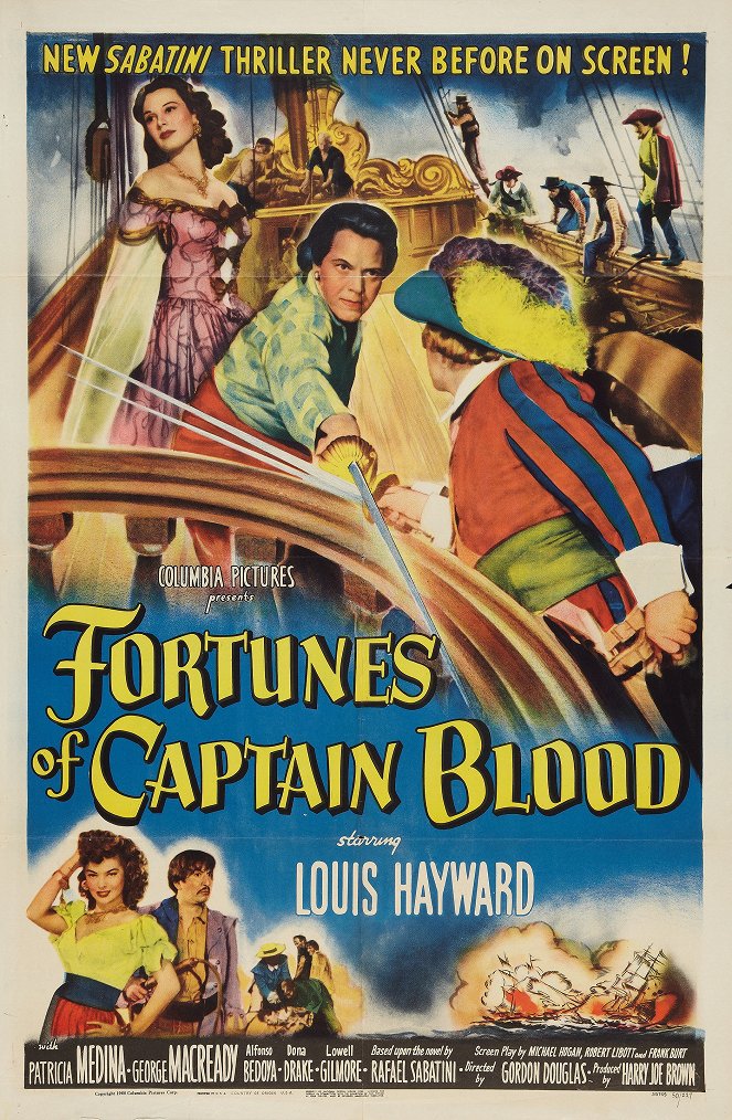 Fortunes of Captain Blood - Plakáty