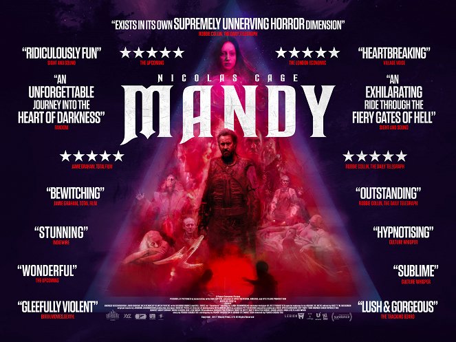 Mandy - Kult pomsty - Plakáty