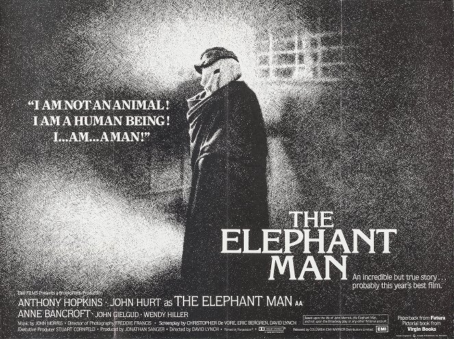 Sloní muž - Plakáty