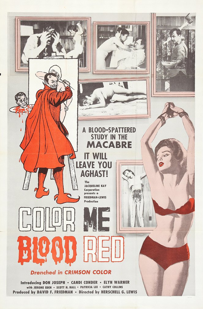 Color Me Blood Red - Plakáty