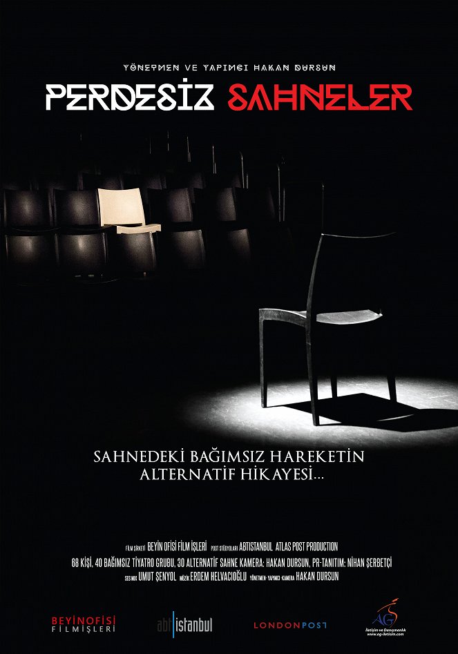 Perdesiz Sahneler - Plakáty