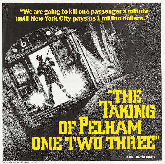 Přepadení vlaku z Pelhamu - Plakáty