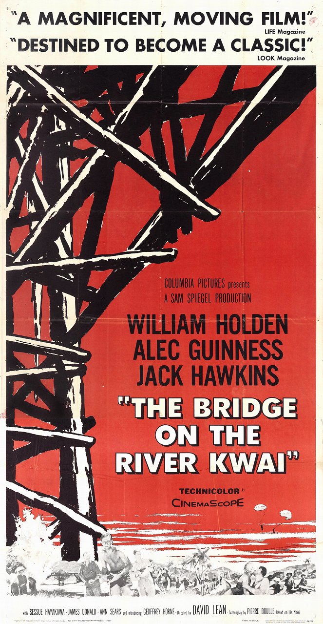 Most přes řeku Kwai - Plakáty