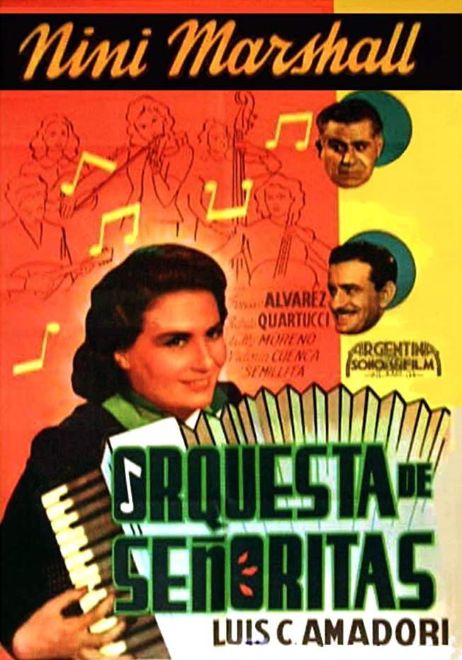 Orquesta de señoritas - Plakáty