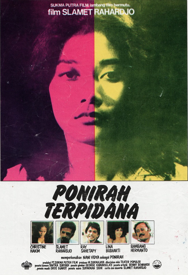 Ponirah terpidana - Plakáty