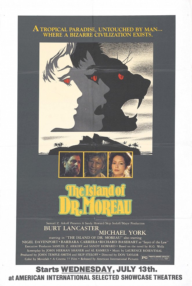 Ostrov doktora Moreaua - Plakáty