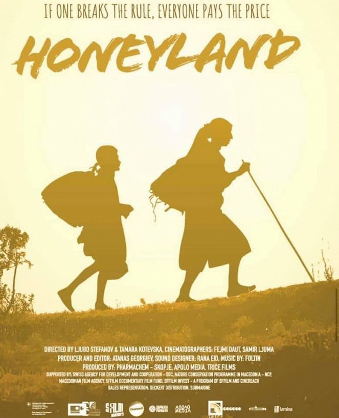 Země medu - Plakáty