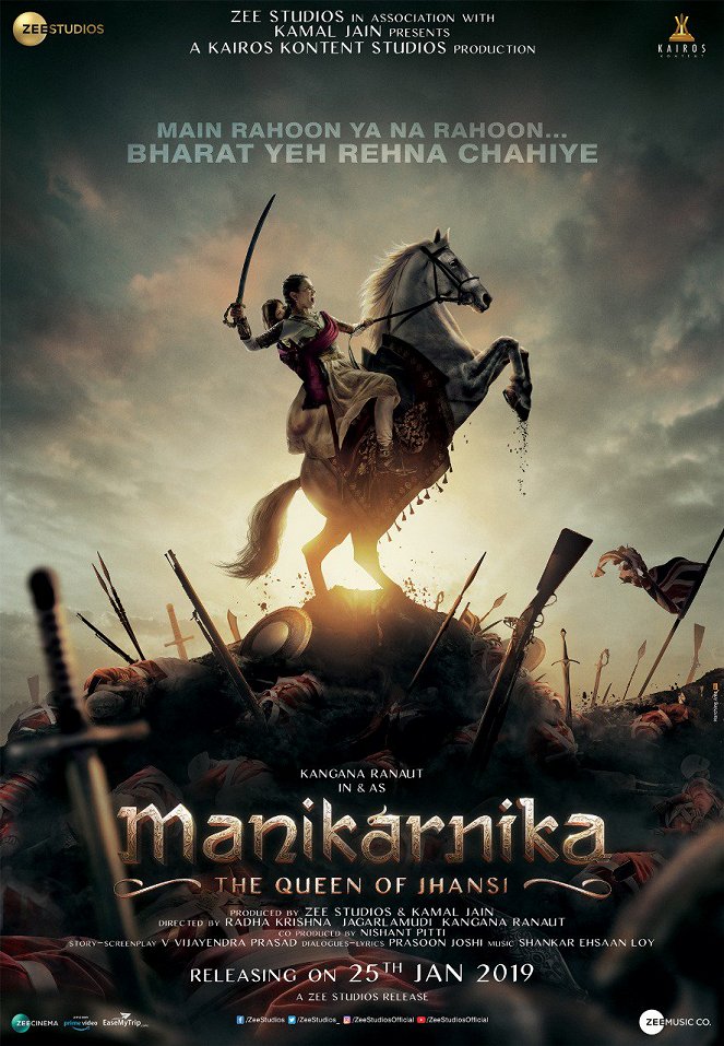 Manikarnika: The Queen of Jhansi - Plakáty