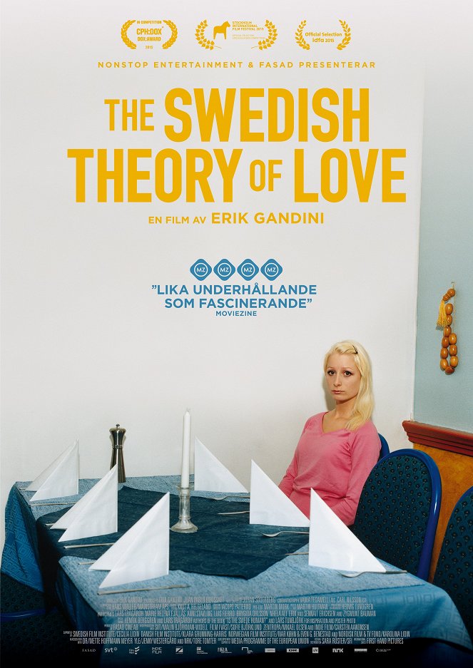Švédská teorie lásky - Plakáty