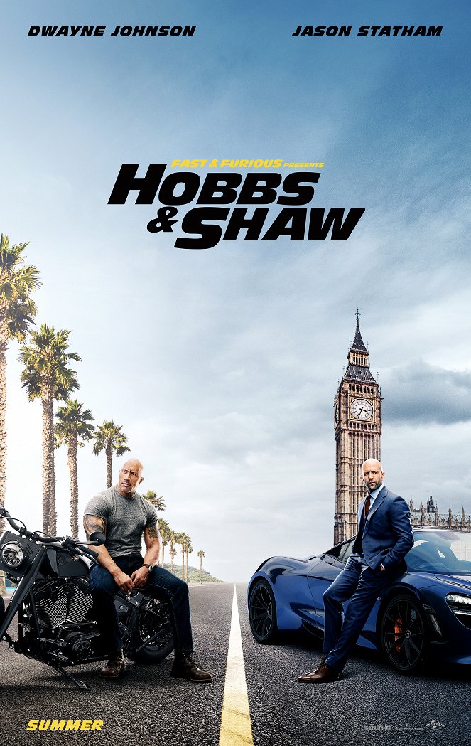 Rychle a zběsile: Hobbs a Shaw - Plakáty