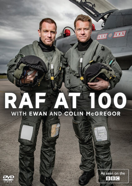 100 let RAF s Ewanem McGregorem - Plakáty
