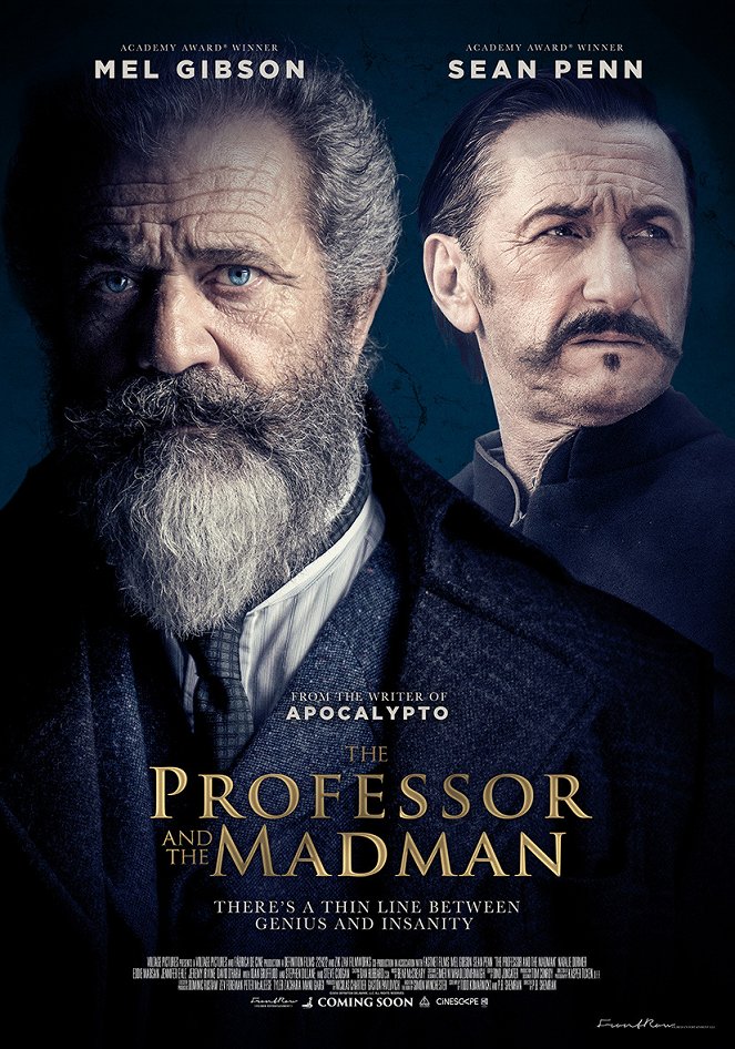 Profesor a šílenec - Plakáty