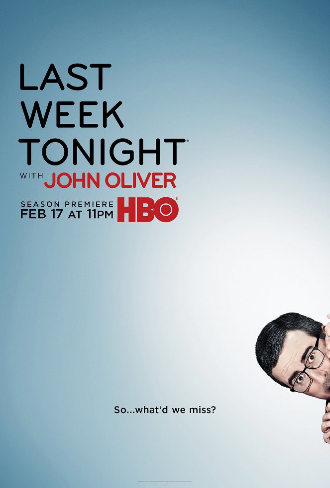 John Oliver: Co týden dal a vzal - John Oliver: Co týden dal a vzal - Série 6 - Plakáty
