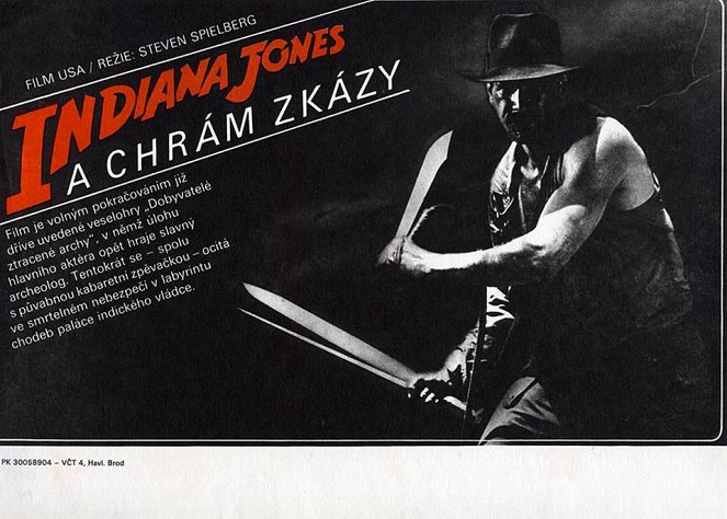 Indiana Jones a Chrám zkázy - Plakáty