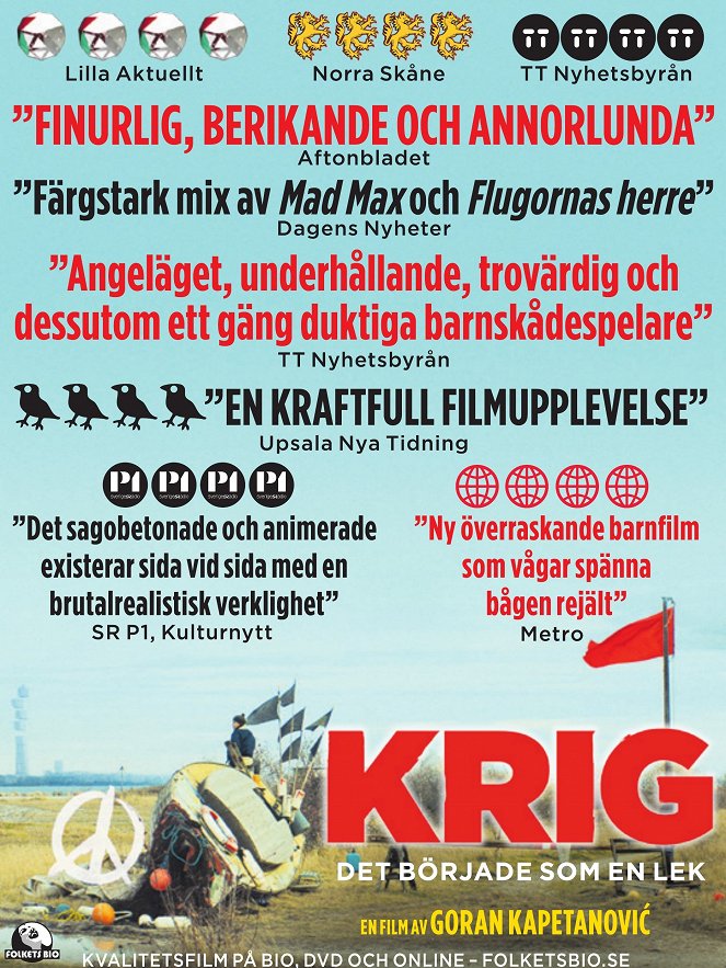 Krig - Plakáty