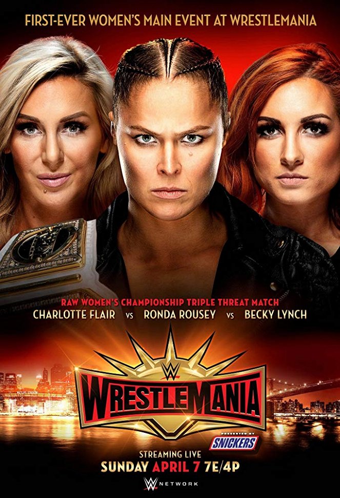 WrestleMania 35 - Plakáty