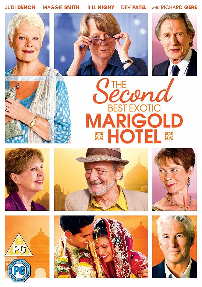 Druhý báječný hotel Marigold - Plakáty