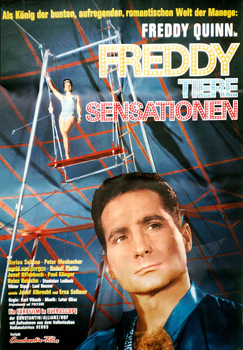 Freddy, Tiere, Sensationen - Plakáty