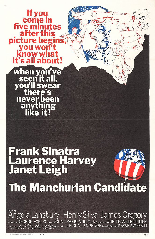 Mandžuský kandidát - Plakáty