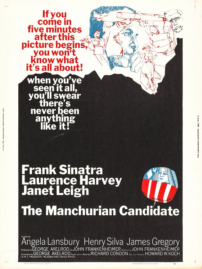 Mandžuský kandidát - Plakáty