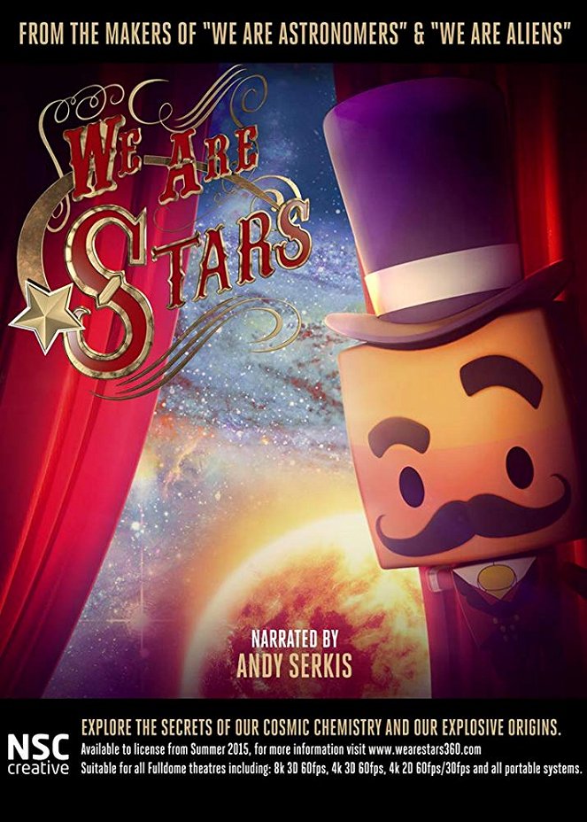 We Are Stars: Planetarium Dome Show - Plagáty