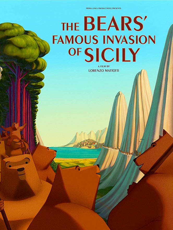 Slavná invaze medvědů na Sicílii - Plakáty