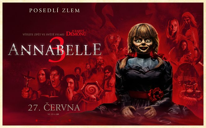 Annabelle 3 - Plakáty