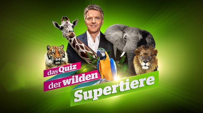 Das Quiz der wilden Supertiere - Plakáty