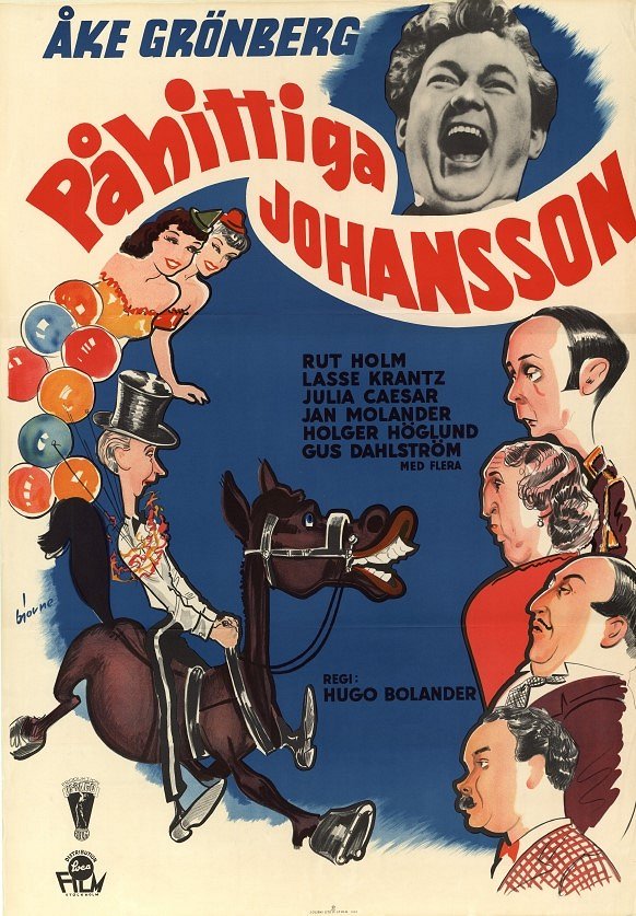 Påhittiga Johansson - Plakáty