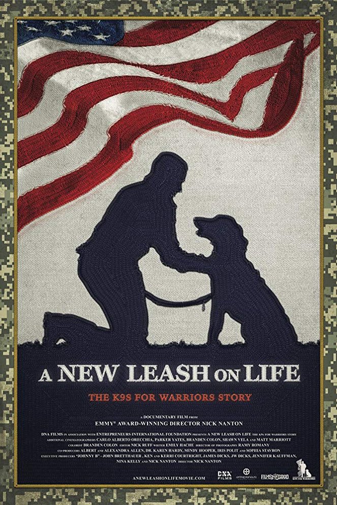 A New Leash on Life: The K9s for Warriors Story - Plakáty
