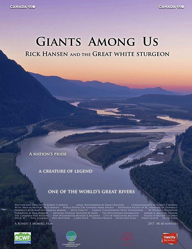 Giants Among Us - Rick Hansen & the Great White Sturgeon - Plakáty
